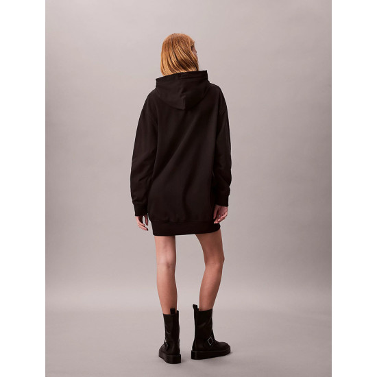 Calvin Klein Γυναικείο φόρεμα Monogram Hooded Sweatshirt Dress